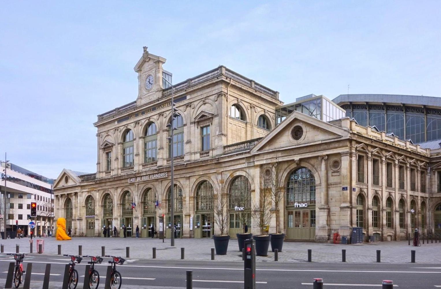 Ferienwohnung Duplex In The Heart Of Old Lille Terrace + Parking Exterior foto